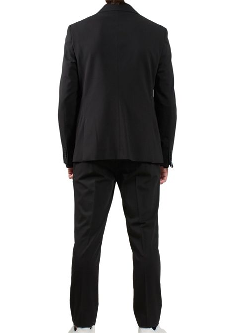 Abito Daniele Alessandrini uomo A001101 Nero classic revers DANIELE ALESSANDRINI | Abito | A001101